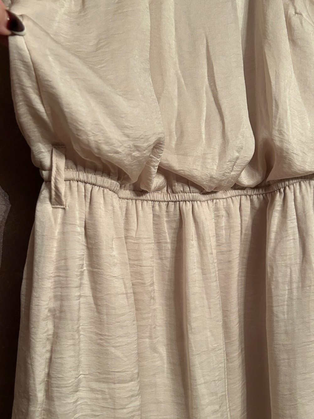 Satin Romper - Picture 2 of 7